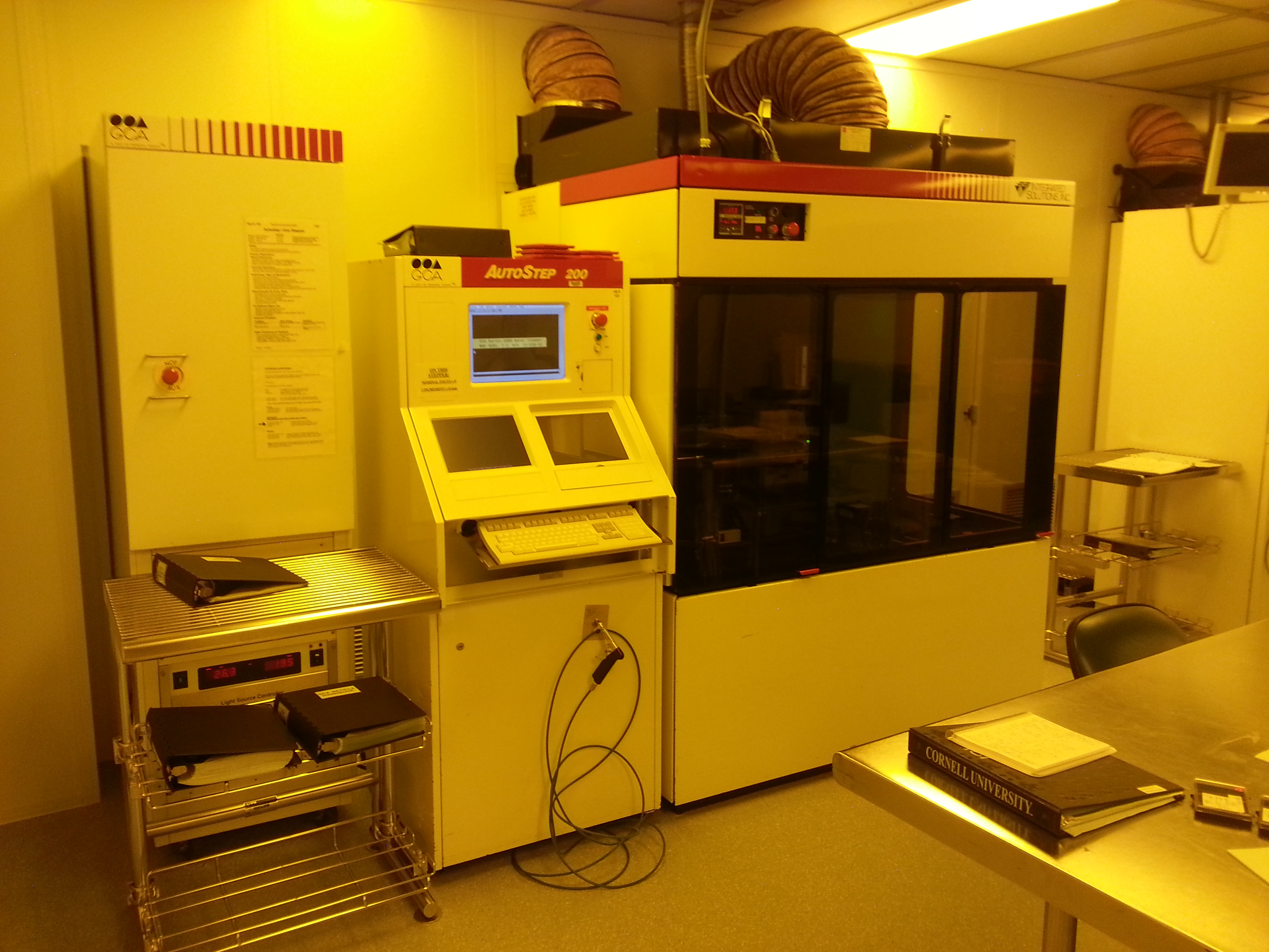 實際 Autostep i-line 步進曝光設備照片